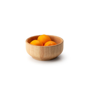 Continenta: Saladier/bol en bois d'hévea 18cm