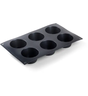 Patisse: Starflex Moule à muffins/cupcakes en silicone 6 pièces