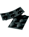 Patisse: Starflex Moule à demi-sphère en silicone 6 pièces
