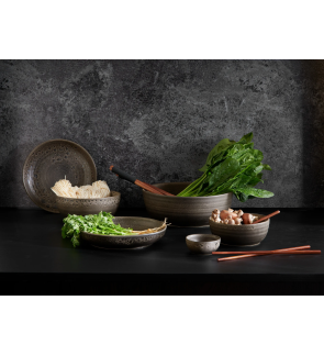 Asa Selection: Poke Saladier noir Mangosteen 25 cm