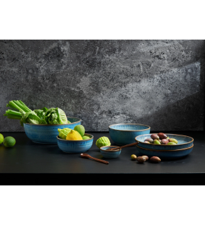 Asa Selection: Poke Saladier bleu Tamari 25 cm