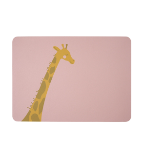 Home by ASA: Kindertafelmat Giraffe 46x33cm