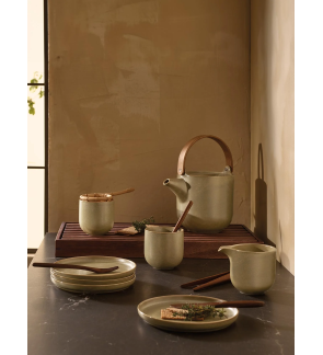 ASA Selection: Coppa Miso Théière avec filtre inox et anse en bois