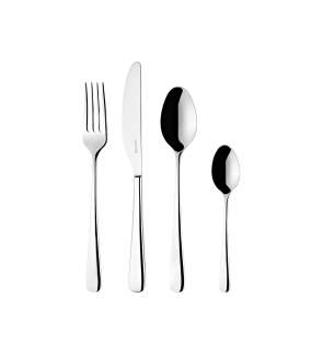 Guzzini: Coffret de couverts 24 pièces en inox Zelda