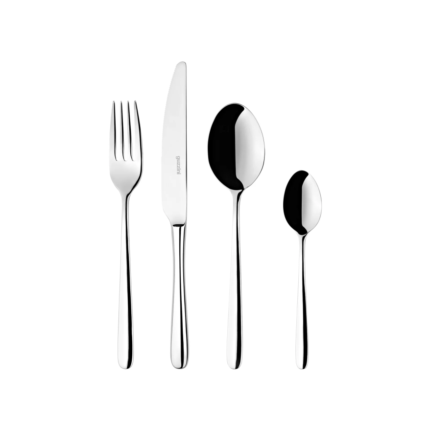 Guzzini: Coffret de couverts 24 pièces en inox Frida Guzzini: Coffret de couverts 24 pièces en inox Frida