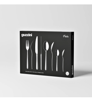 Guzzini: Coffret de couverts 24 pièces en inox Frida