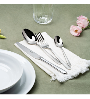 Guzzini: Coffret de couverts 24 pièces en inox Frida