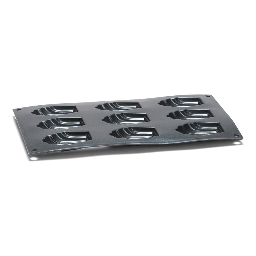 Patisse: Starflex siliconen madeleinevorm (9-delig)