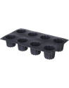 Patisse: Starflex Moule à canelés bordelais en silicone 8 pièces