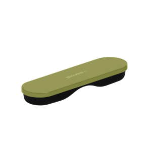 Guzzini: Store & Go couverts de voyage dans un étui kaki
