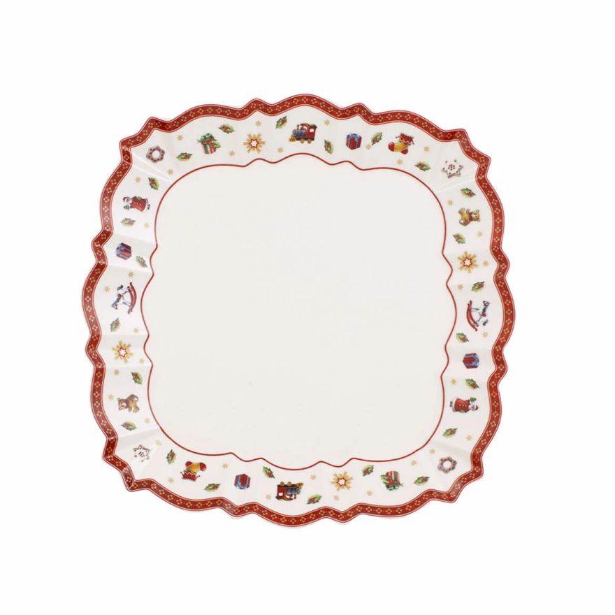 Villeroy & Boch: Toy's delight vierkant presentatieschaal Villeroy & Boch: Toy's delight vierkant presentatieschaal