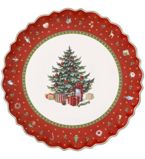 Villeroy & Boch: Toy's delight Ronde taartschaal 33 cm
