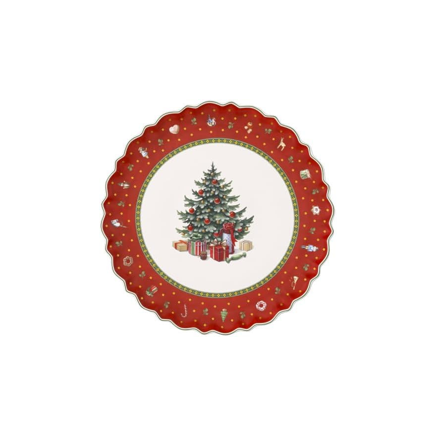 Villeroy & Boch: Toy's delight Ronde taartschaal 33 cm