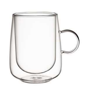 Villeroy & Boch: Artesano Hot & Cold Set van 2 dubbelwandige macchiato-/theemokken 36 cl