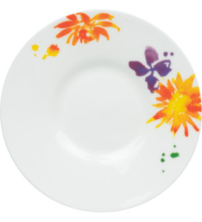Konitz:  Tasse expresso et sous-tasse « Full bloom » Victoria Lowe 9,5 cl