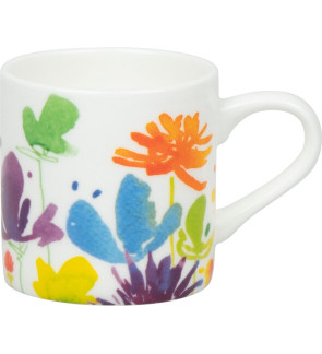 Konitz:  Tasse expresso et sous-tasse « Full bloom » Victoria Lowe 9,5 cl