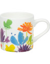 Konitz:  Tasse expresso et sous-tasse « Full bloom » Victoria Lowe 9,5 cl Konitz:  Tasse expresso et sous-tasse « Full bloom » Victoria Lowe 9,5 cl