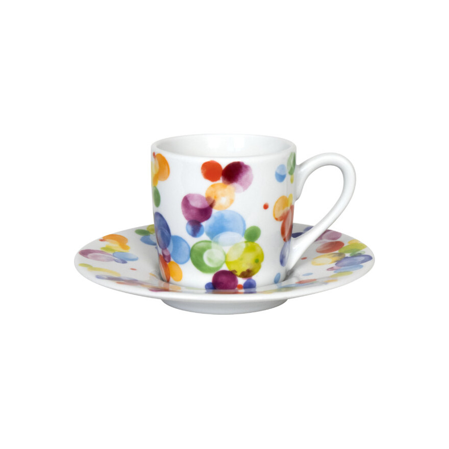 Konitz:  Tasse expresso et sous-tasse Bubble 9,5 cl
