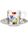 Konitz:  Tasse expresso et sous-tasse Bubble 9,5 cl