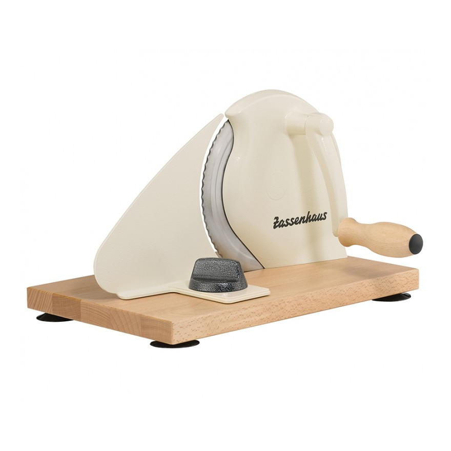 Zassenhaus: classic crème broodsnijmachine Zassenhaus: classic crème broodsnijmachine