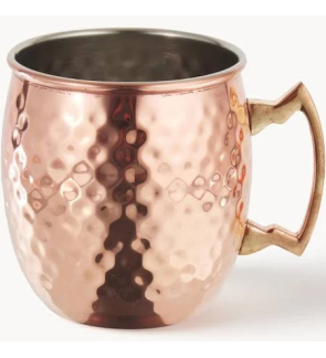 Cosy & Trendy: Twee Moscow Mule 450 ml met rietjes