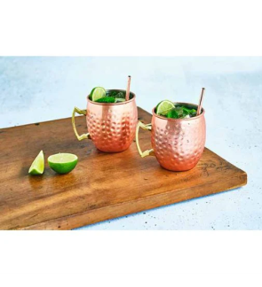 Cosy & Trendy: Duo de Moscow mule 450 ml avec pailles