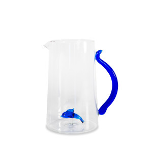 WD Lifestyle: Cruche en borosilicate 1,5L avec dauphin en verre