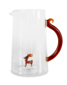 WD Lifestyle: Cruche en borosilicate 1,5L avec renne en verre