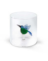 WD Lifestyle: 250 ml borosilicaatbeker met een gekleurd kolibrie