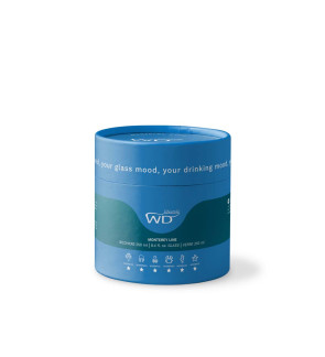 WD Lifestyle: 250 ml borosilicaatbeker met een gekleurd whale