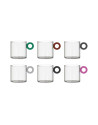 WD Lifestyle: Set de 6 verres à café en borosilicate 100 ml