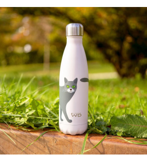 WD Lifestyle: Gourde isotherme 500 ml chat