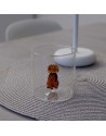 WD Lifestyle: Gobelet en borosilicate 250 ml avec chien en verre