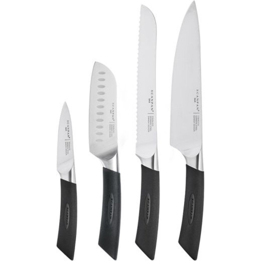 Scanpan: Set 4 couteaux de cuisine SAX
