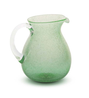 Memento: Cruche en verre soufflé 1,6L Jade