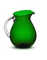Memento: Cruche en verre soufflé 1,6L Emeraude