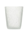 Memento: Geblazen glazen waterbeker 30cl Wit
