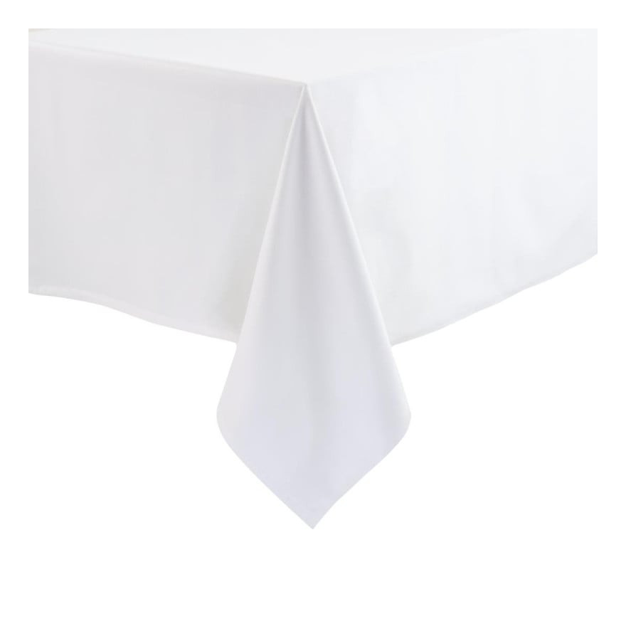 Tint:  Witte katoenen tafelkleed 150x250cm