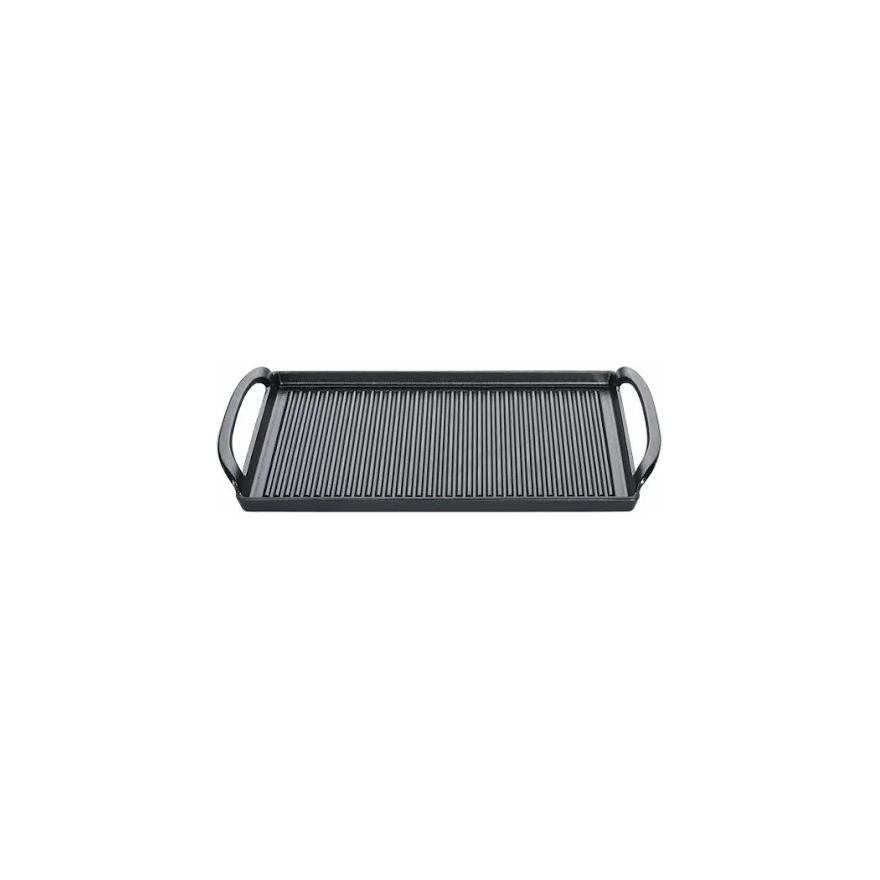 Küchenprofi: Plancha en fonte grill noire 38 cm PROVENCE