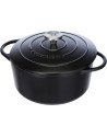 Küchenprofi: Cocotte en fonte Provence ronde noire 22 cm