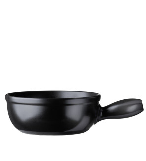 Spring Swiss Design: ECO zwarte fonduepan, alleen voor kaas-/vleesfondue