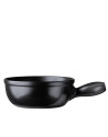 Spring Swiss Design: ECO noir Caquelon seul pour fondue à fromage/viande