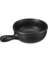 Spring Swiss Design: ECO noir Caquelon seul pour fondue à fromage/viande