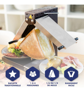 Louis Tellier: Brézière appareil à raclette double