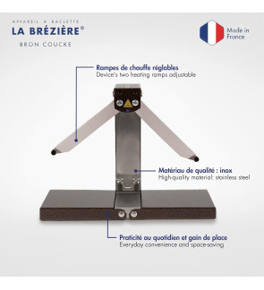 Louis Tellier: Brézière appareil à raclette double