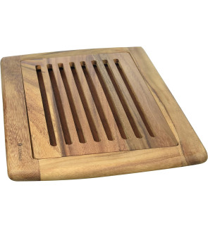 Zassenhaus: Beukenhouten broodplank met kruimellade