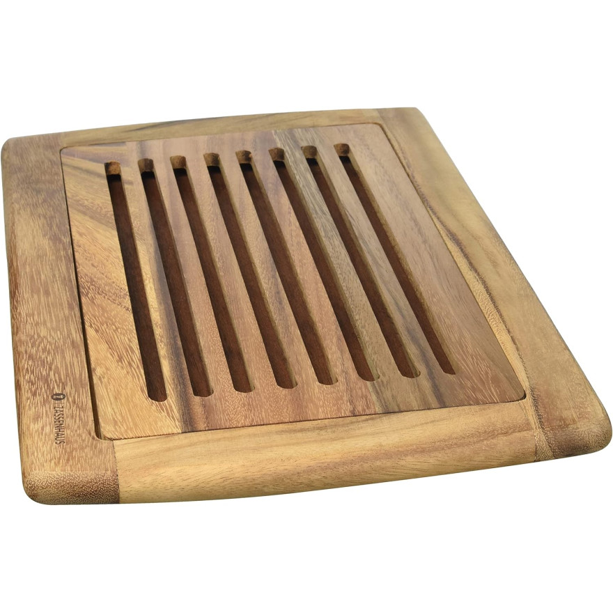 Zassenhaus: Beukenhouten broodplank met kruimellade