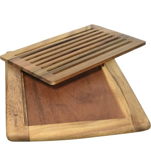 Zassenhaus: Beukenhouten broodplank met kruimellade