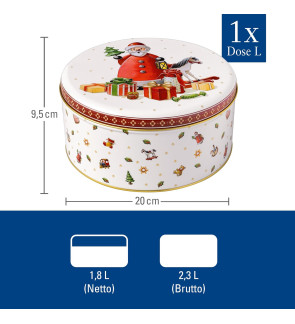 Villeroy & Boch: Toy's Delight Grote Koekjesdoos
