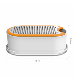 Fiskars: Kaas-/chocoladerasp met doos